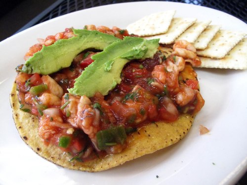 Ceviche Tostada