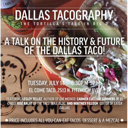 More taco talk, this time with mezcal.